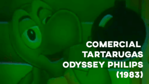 Comercial ODYSSEY - Philips (1983) - Tartarugas