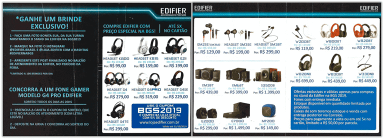 Edifier - BGS 2019