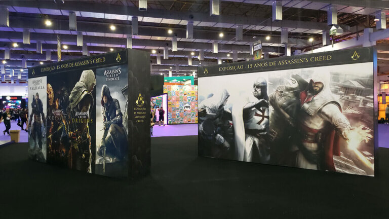 Exposição Assassin's Creed (PlayStation) - BGS 2022