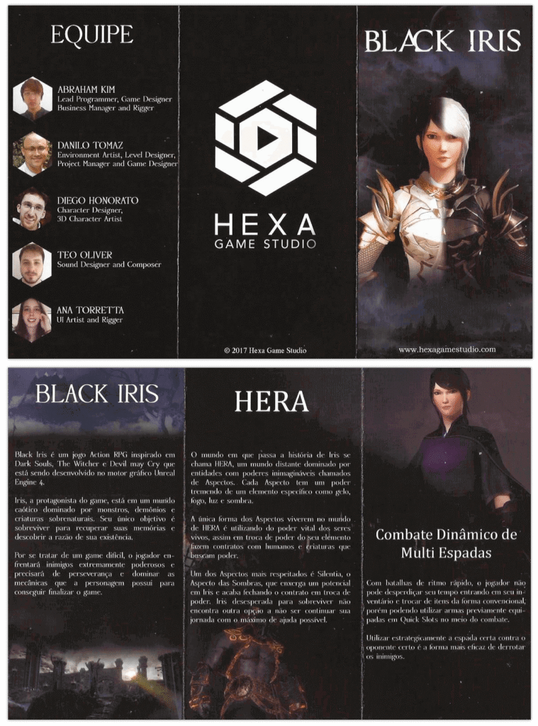 Flyer Black Iris - BGS 2017
