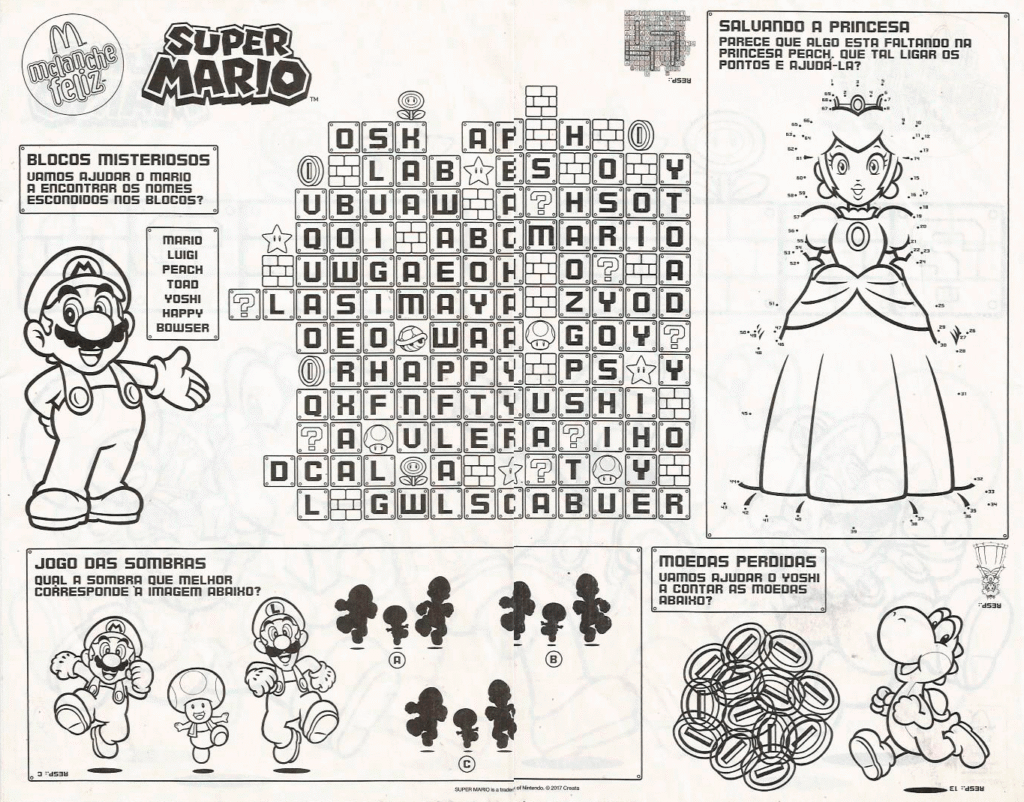 Propaganda Folha - McLanche Feliz Super Mario 2017 (2)