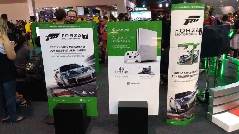 Forza Motorsport 7 e Xbox One S - BGS 2017