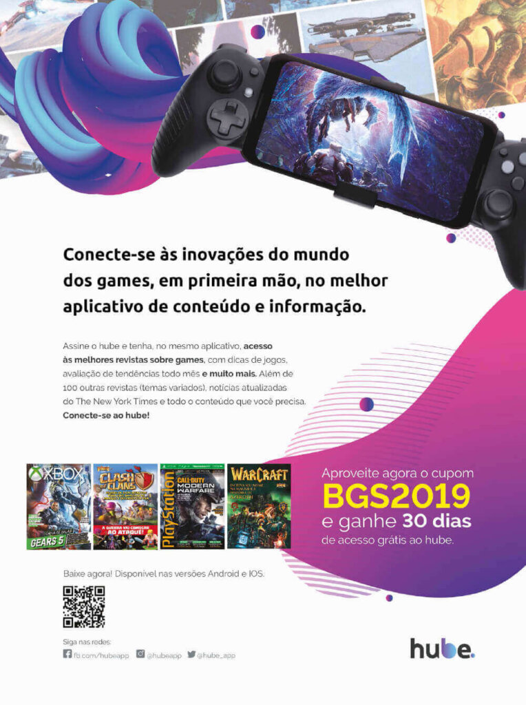 Propaganda Hube - Guia Oficial BGS 2019