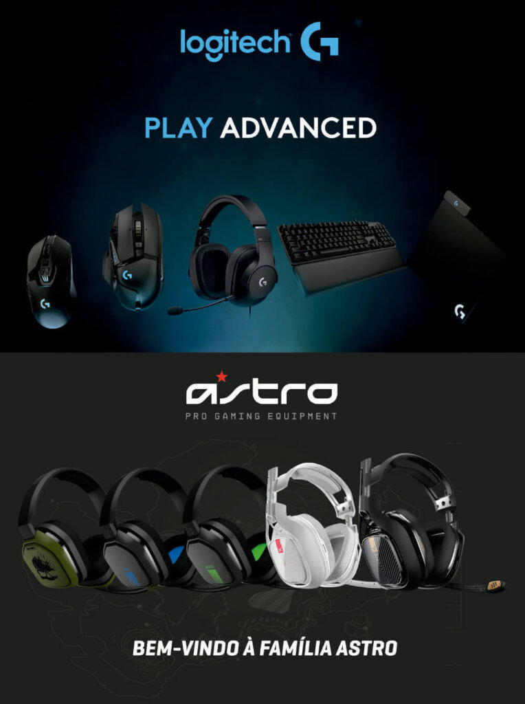 Propaganda Logitech - Guia Oficial BGS 2018