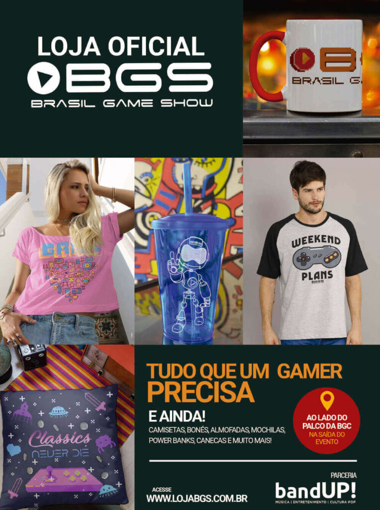 Propaganda Loja Oficial BGS - Guia Oficial BGS 2018