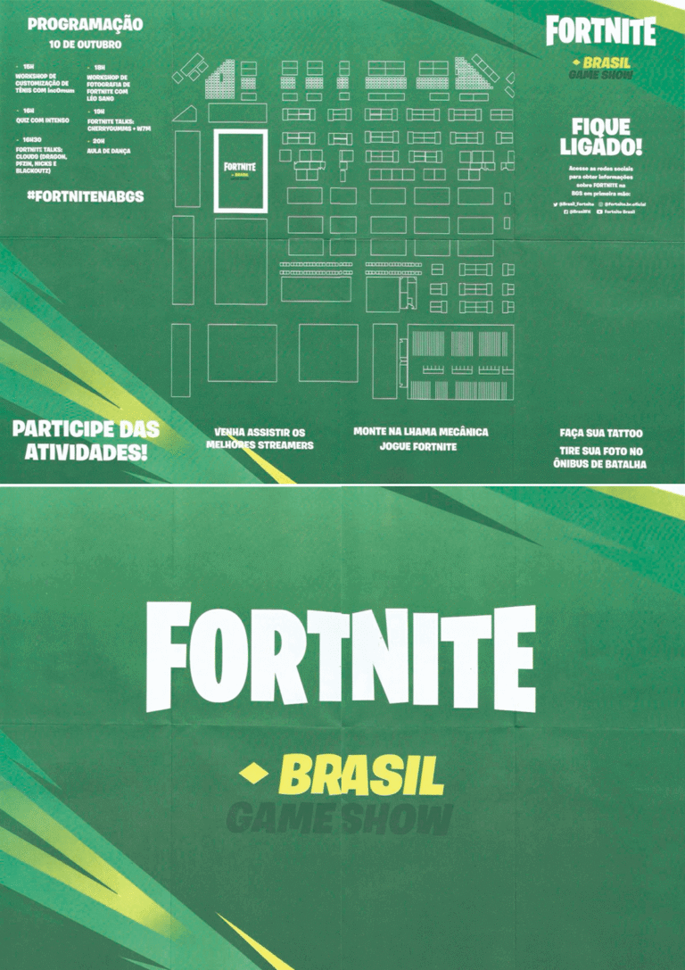 Mapa Fortnite - BGS 2019