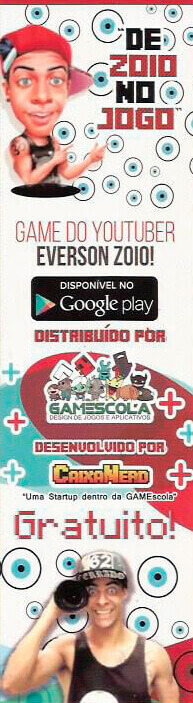 Marcador de página De Zoio no Jogo - BGS 2017