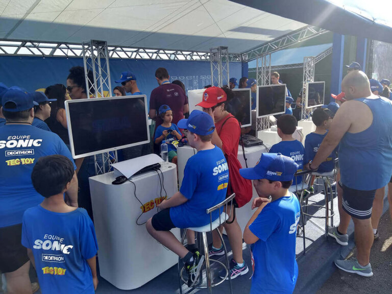 Master System e Mega Drive jogáveis na Corrida Sonic 5K