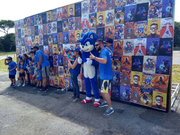 Meet & Greet na Corrida Sonic em São Paulo