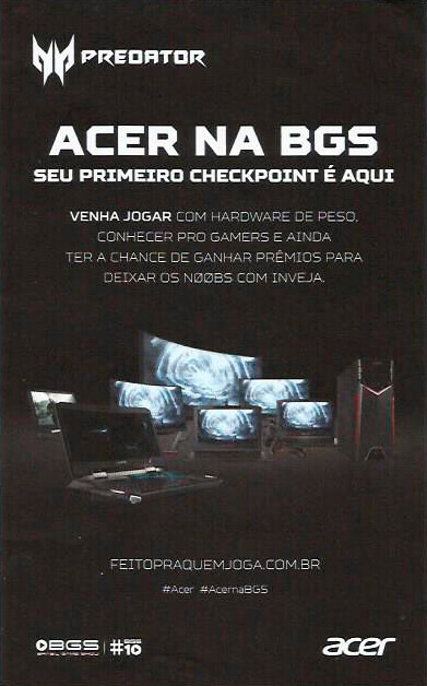 Panfleto Acer - BGS 2017