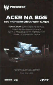 Panfleto Acer - BGS 2017