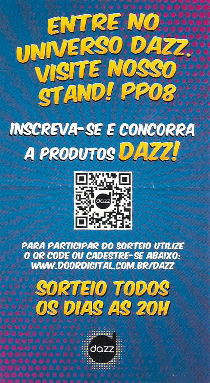 Panfleto Dazz - BGS 2018