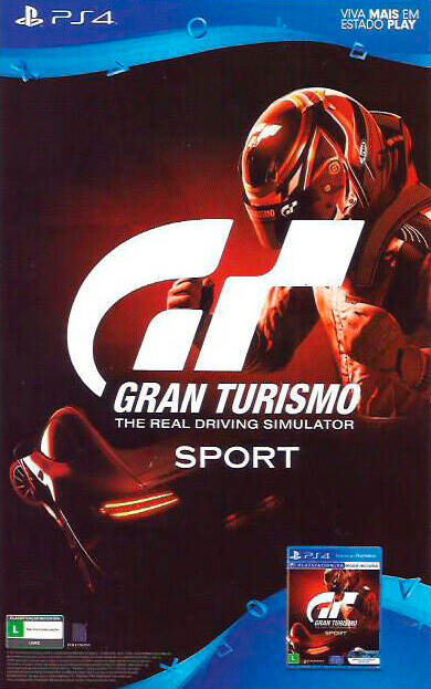 Panfleto Gran Turismo Sport - BGS 2017