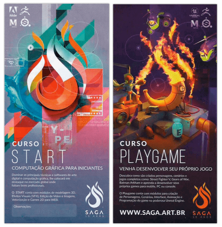 Panfleto Saga - BGS 2017