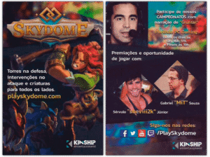 Panfleto Skydome - BGS 2017