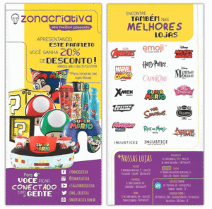 Panfleto Zona Criativa - BGS 2018