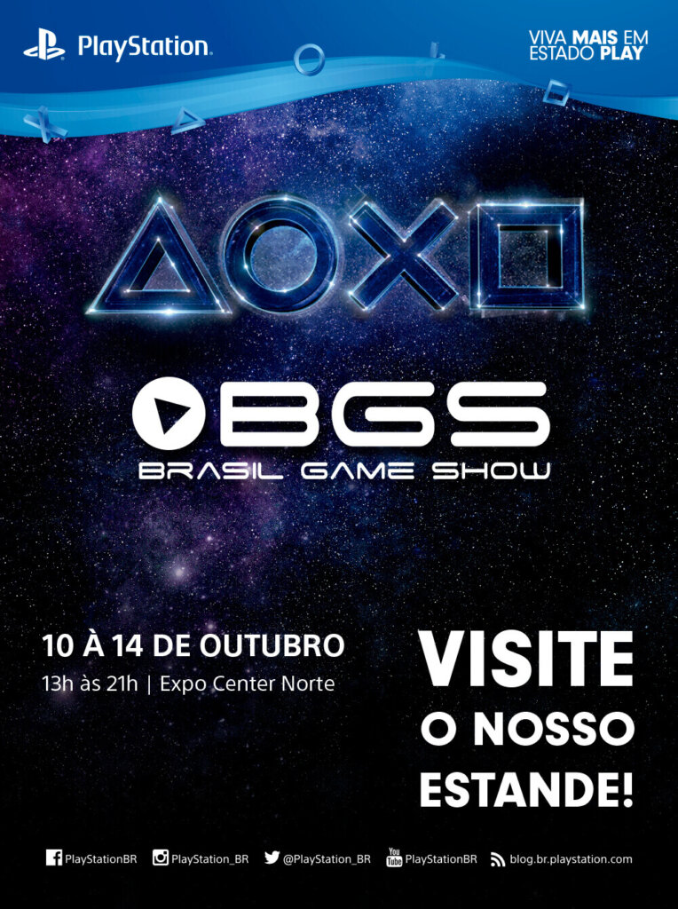 Propaganda PlayStation - Guia Oficial BGS 2018