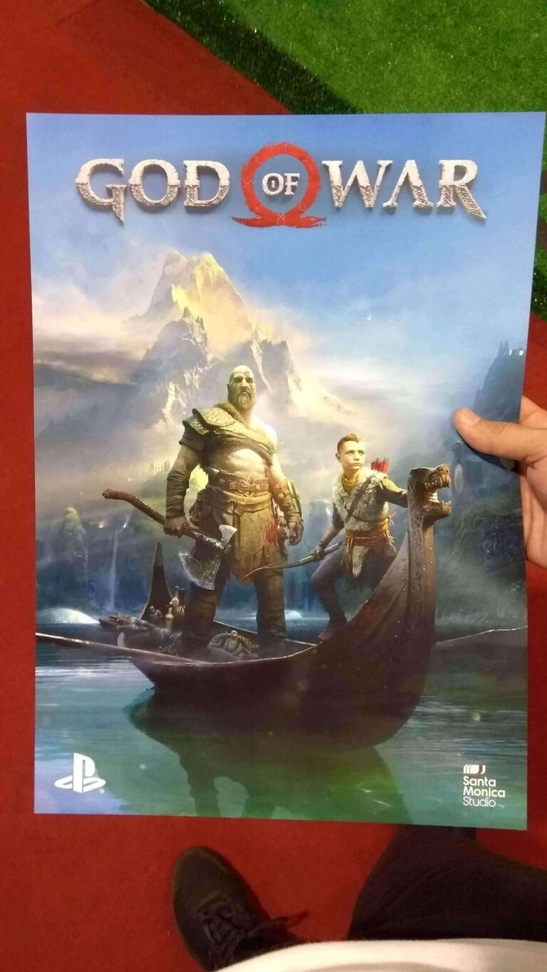 Pôster God of War - BGS 2017