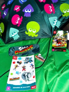 Material promocional Splatoon Raiders @switchfansbr