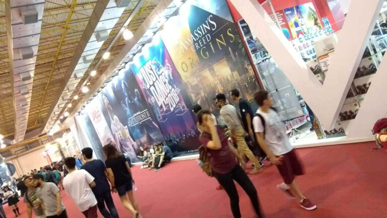Stand Lojas Americanas na Brasil Game Show 2017
