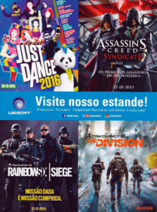Propaganda Ubisoft - Guia Oficial Brasil Game Show 2015