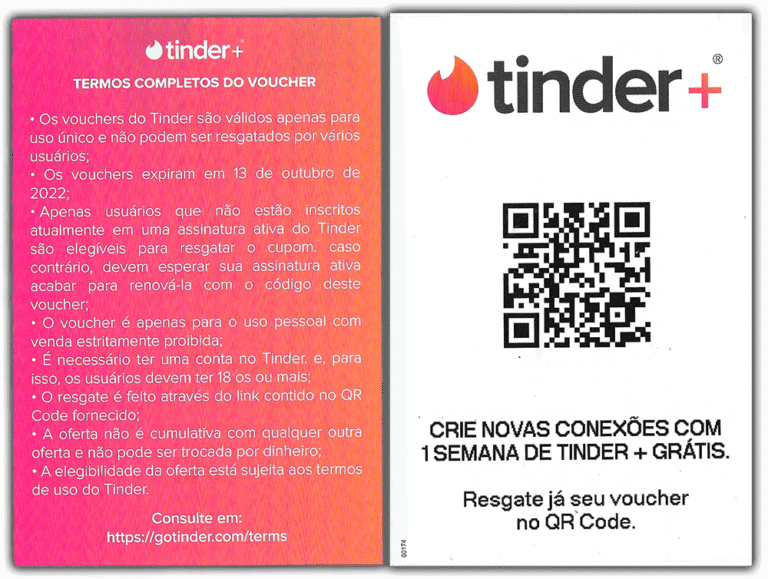 Voucher Tinder