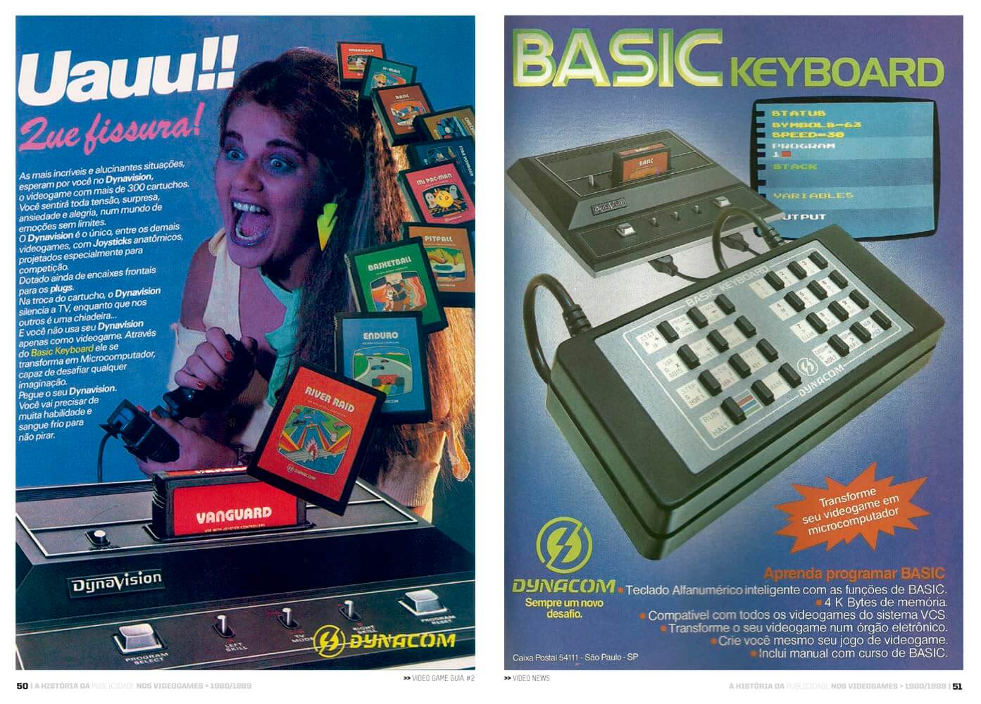 A Historia da Publicidade nos Videogames - anos 1980