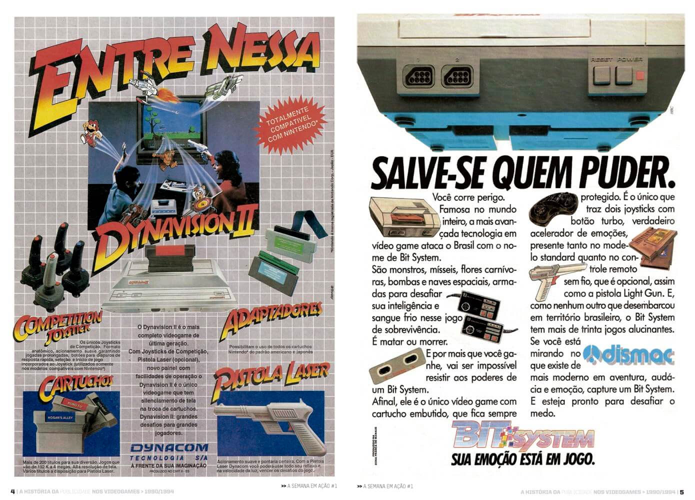 A Historia da Publicidade nos Videogames - anos 1990