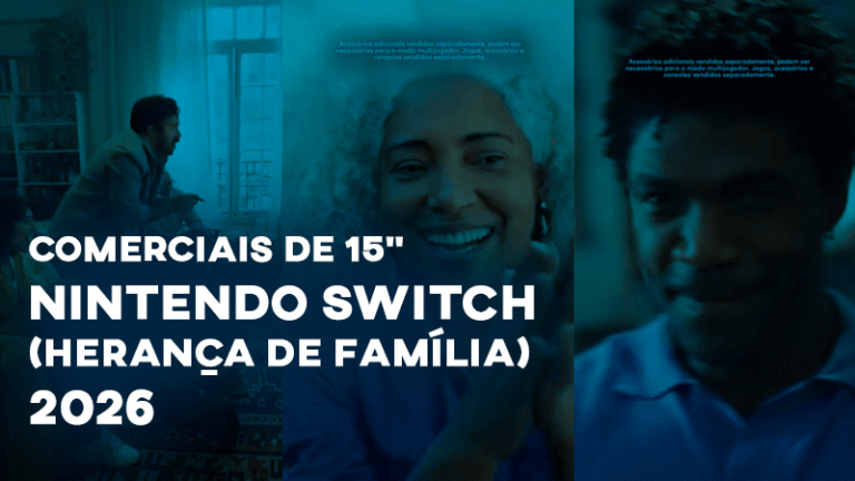 Comerciais NINTENDO SWITCH (Herança de Família) 2026