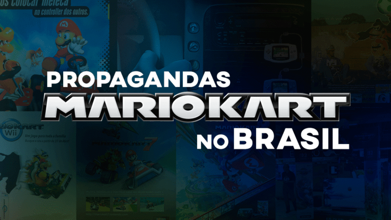 Propagandas Mario Kart no Brasil